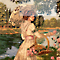 woman with umbrella